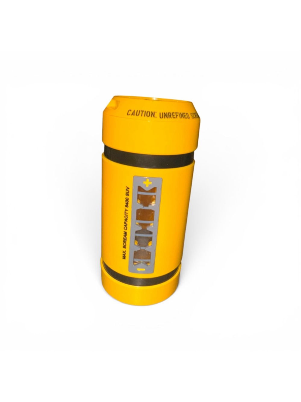 Disney Monsters Inc. Scream Canister Water Bottle One Size Yellow Black